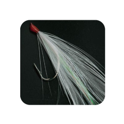Picture of Hayabusa EX123 White Feather & Flash Yarn Sabiki